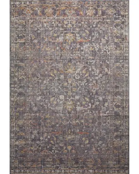 Rosemarie ROE-04 Graphite/Multi Area Rug