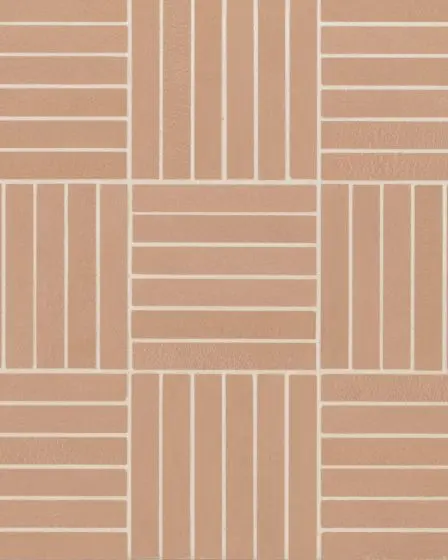 Sahara Cotto Matte Glazed Porcelain 5/8"x4" Crosshatch Mosaic Tile