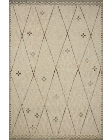 Saylor SAY-01 Ivory/Pebble 2'3"x3'9" Area Rug