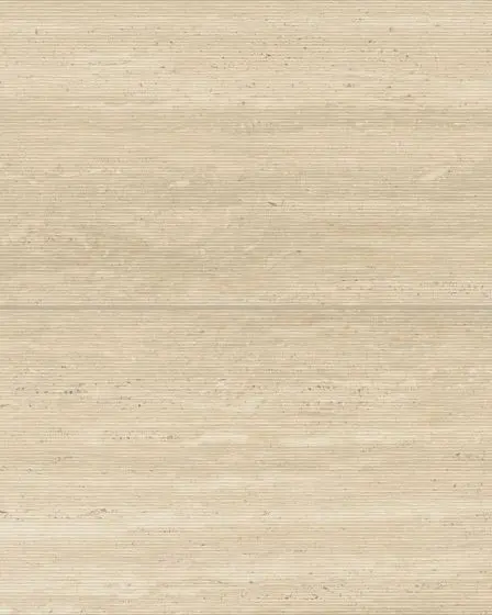 Sensi Roma Cream Satin Glazed Porcelain 24"x48" Wave Deco Tile