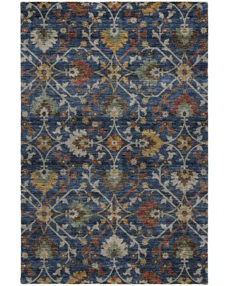 Silk Road SR4 Navy 10'x14' Area Rug