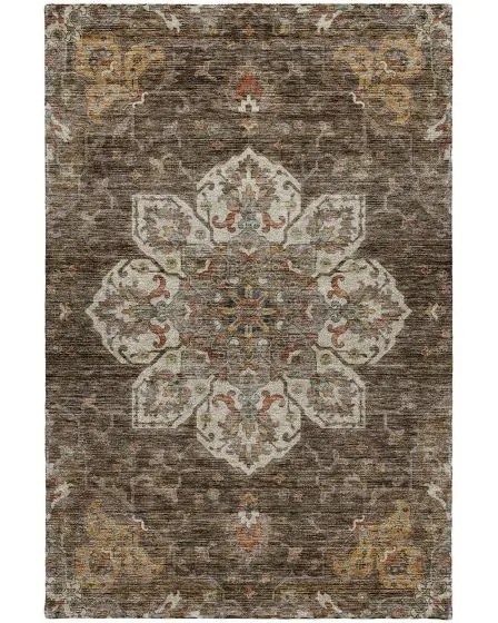 Silk Road SR6 Chocolate 10'x14' Area Rug