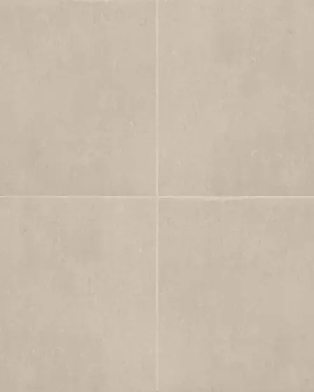 Thaddeus Almond Matte Glazed Porcelain 32"x32" Field Tile