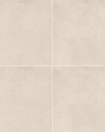 Thaddeus Creme Matte Glazed Porcelain 32"x32" Field Tile