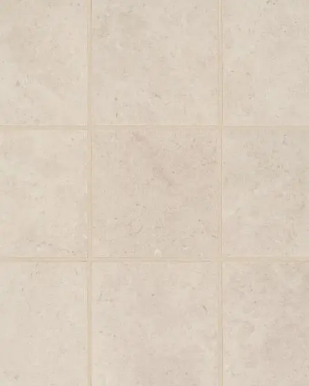 Thaddeus Creme Matte Glazed Porcelain 4"x4" Mosaic Tile