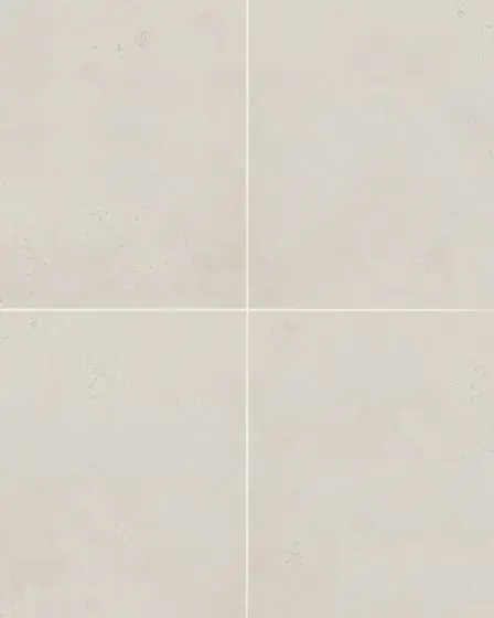 Thaddeus White Matte Glazed Porcelain 32"x32" Field Tile