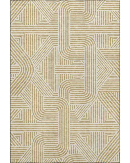 The Reserve TR14 Gold 10'x14' Area Rug