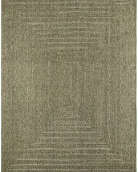 Tulum TLM04 Olive 10'x14' Area Rug