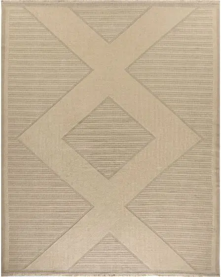 Washable Jute WSJ01 Natural Beige Area Rug