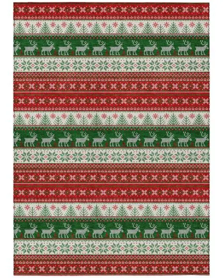Wonderland WN26 Red 10'x14' Area Rug