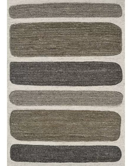 Lotus Pagoda Earth 5'x8' Area Rug