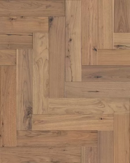 Revival Walnut Herringbone Sirocca 5" Hardwood