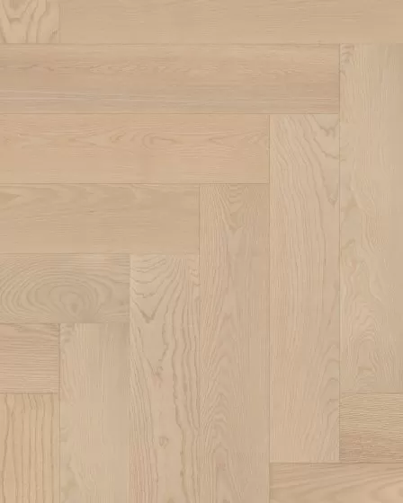 European Ash Herringbone Plaza Hardwood