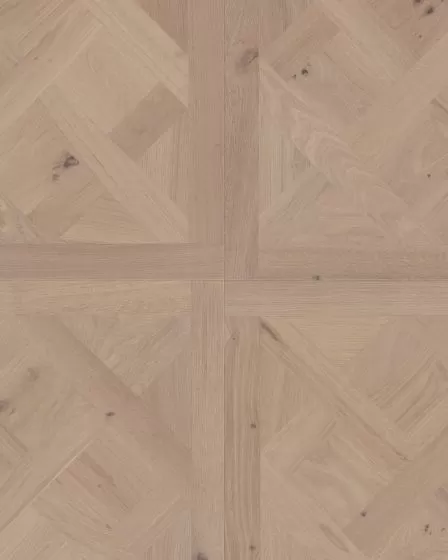 Provincial Parquet Ashen 31" Panel White Oak Hardwood