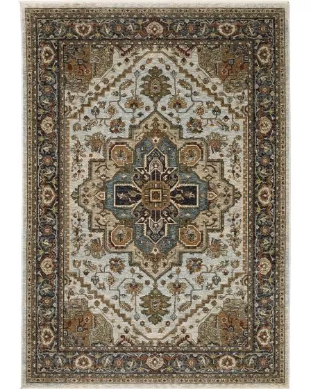 Aberdeen 1144w Ivory/Blue Area Rug