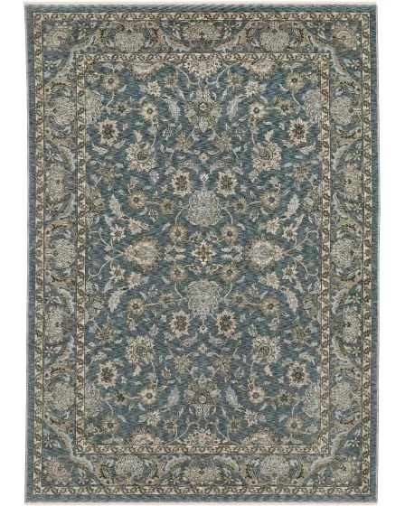 Aberdeen 70h Blue/Beige Area Rug