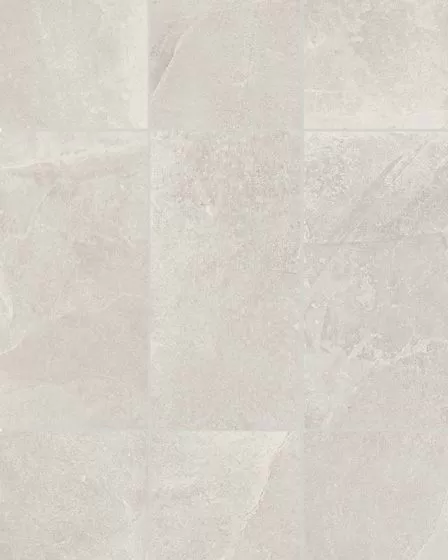 Absolute White Porcelain Slate Matte Tile