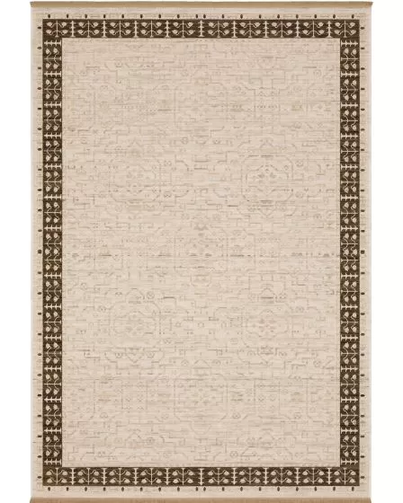 Acacia ACA02 Beige 2'x3' Area Rug