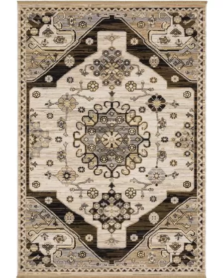 Acacia ACA04 Brown 2'x3' Area Rug