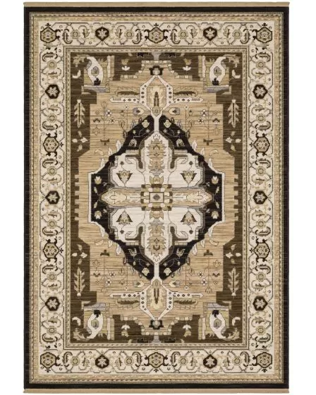 Acacia ACA08 Tan 2'x3' Area Rug