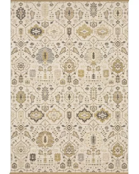 Acacia ACA11 Beige 2'x3' Area Rug