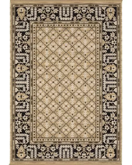 Acacia ACA12 Tan 2'x3' Area Rug