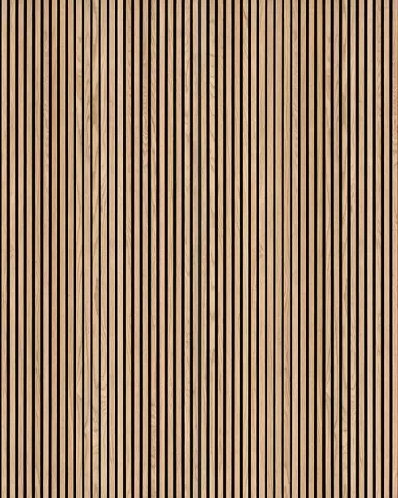 Acoustic Wood Slat Wall Panel Natural
