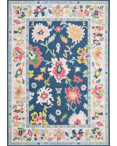Addison ADD03 Blue 2'x3' Area Rug