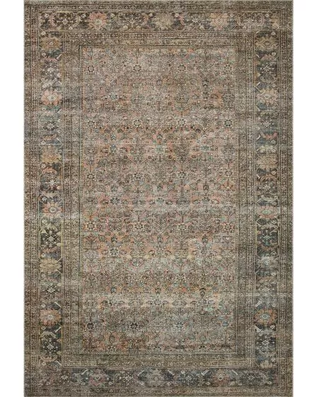 Adrian ADR-03 Terracotta/Multi Area Rug