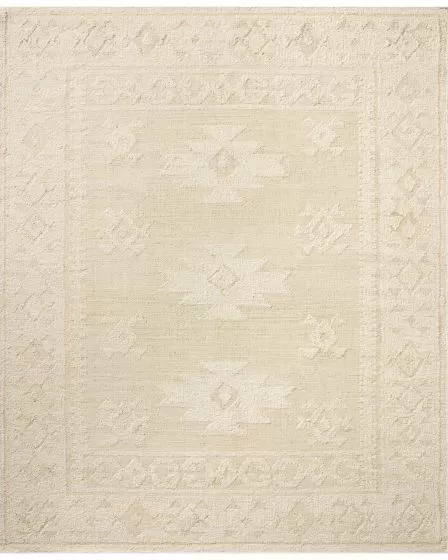 Alara ALR-01 Ivory/Natural 5'6"x8'6" Area Rug