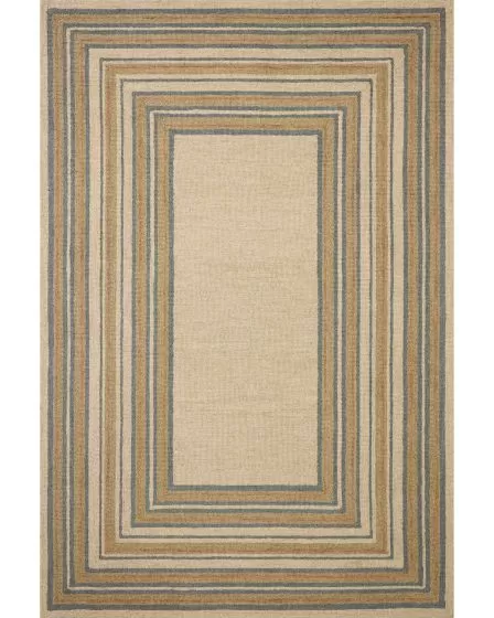 Alfie ALF-05 Natural/Multi 2'3"x3'9" Area Rug