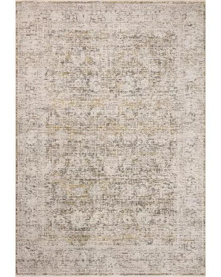 Alie ALE-05 Gold/Beige Area Rug