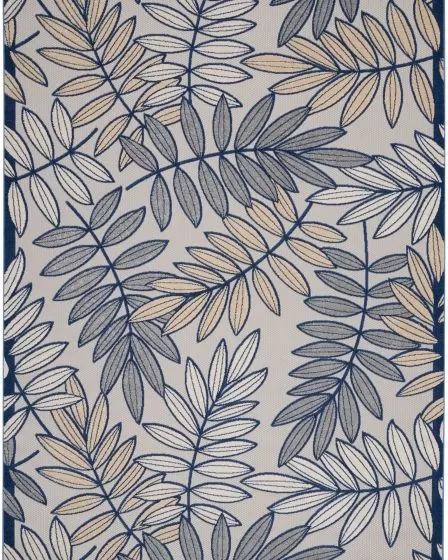 Aloha ALH18 Ivory/Navy Area Rug