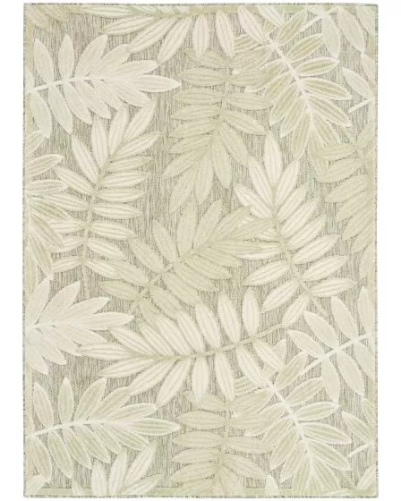 Aloha ALH18 Ivory Sage 2'8"x4' Area Rug