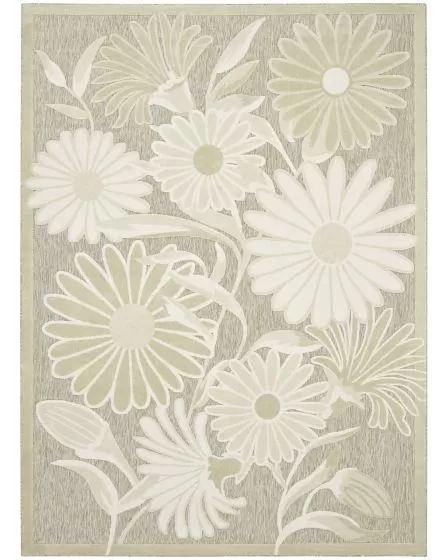 Aloha ALH33 Ivory Sage 2'8"x4' Area Rug