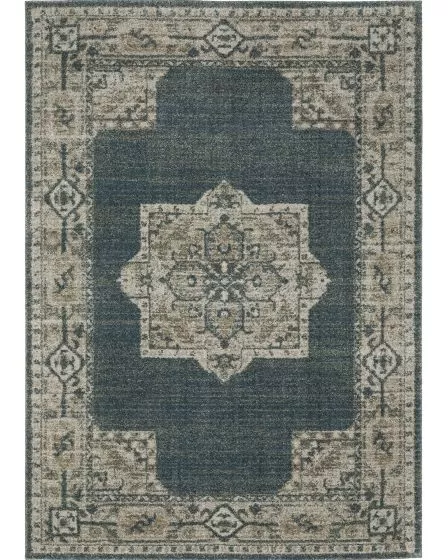 Alton 5501b Blue/Beige Area Rug