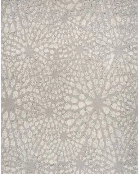 Ambiance AMI02 Grey Silver Area Rug