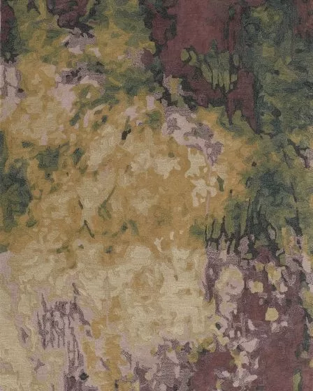 Amira 8633F Gold/Purple/Green Rug