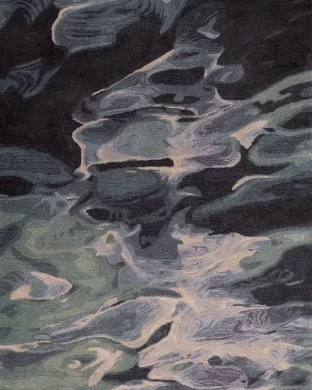 Amira 8635F Green/Blue/Black Rug