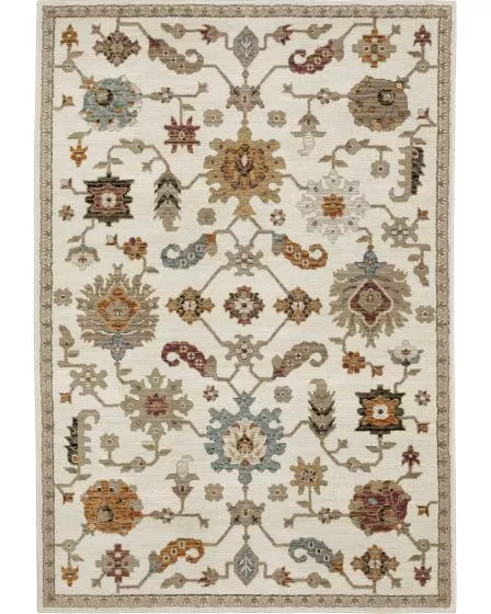 Andorra 2419b Ivory/Multi Area Rug