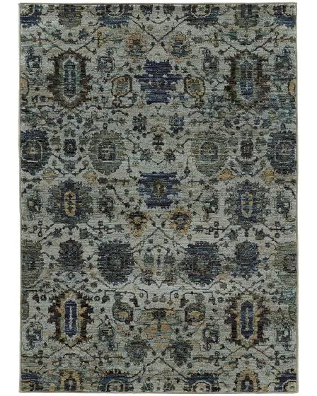 Andorra 7120a Blue/Navy Area Rug