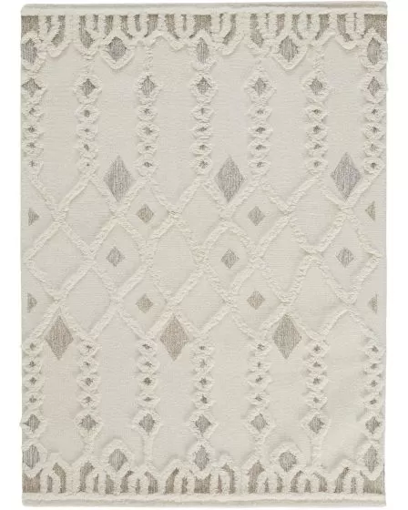 Anica 8011F Ivory/Tan/Silver Area Rug