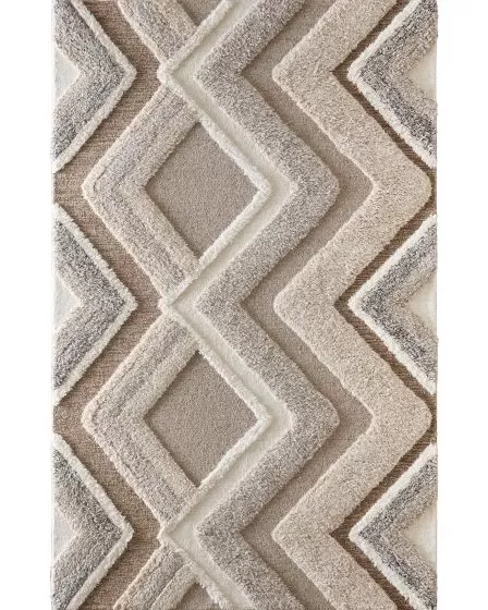 Anica 8A96F Brown/Gray/Ivory Area Rug