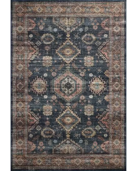 Anniston ANS-03 Denim/Sunset Area Rug