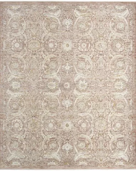 Antique Fusion ANF03 Brick 3'11"x5'10" Area Rug