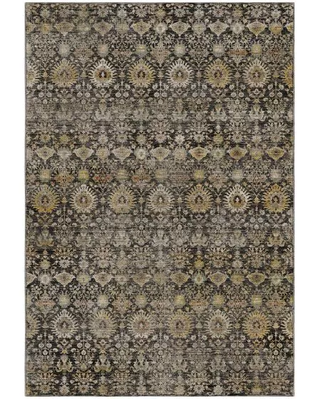 Aristo AR9 Black Area Rug