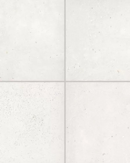 Area 51 White Matte Glazed Porcelain 24"x24" Pressed Field Tile