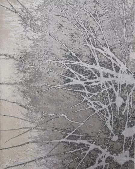 Astra 39L5F Gray/Silver/Ivory Area Rug