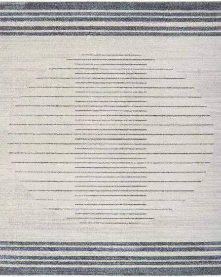 Astra Machine Washable ASW04 Ivory Blue Rug