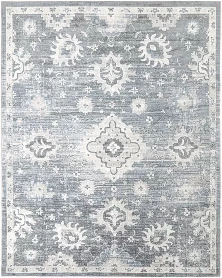 Astra Machine Washable ASW19 Denim 3'3"x5' Area Rug